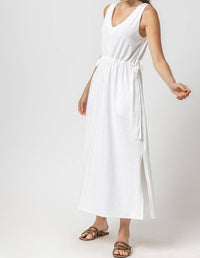 Lilla P - Drawcord Waist Maxi Dress