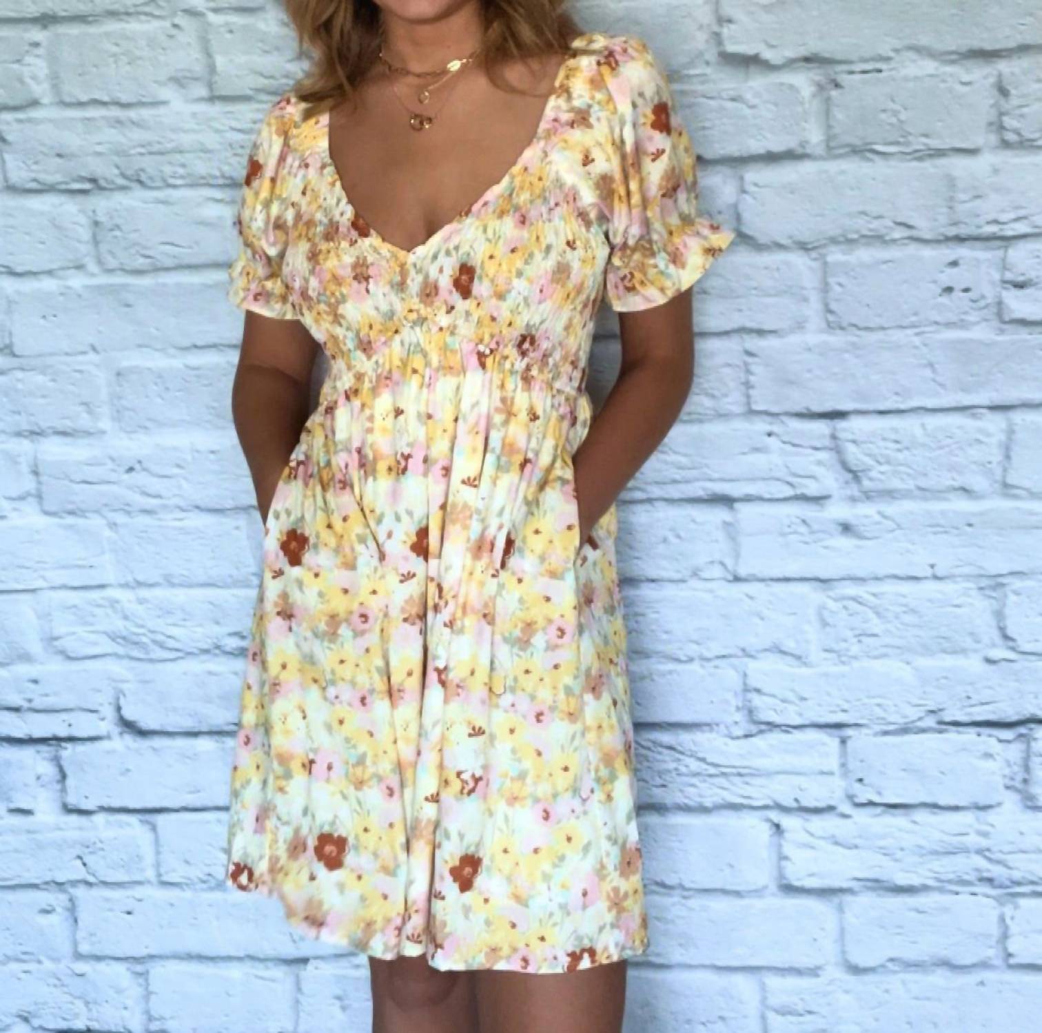 Staccato - Flower Power Mini Dress