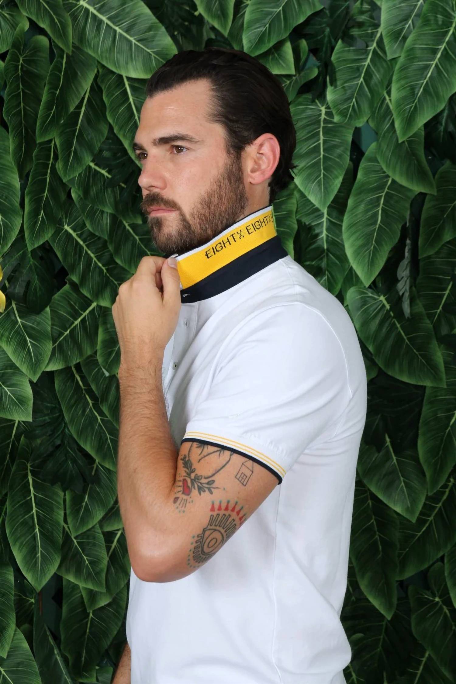 Eight X - Slim Fit Polo With Trim