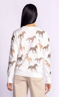 Pink Martini - Wild Horses Sweater