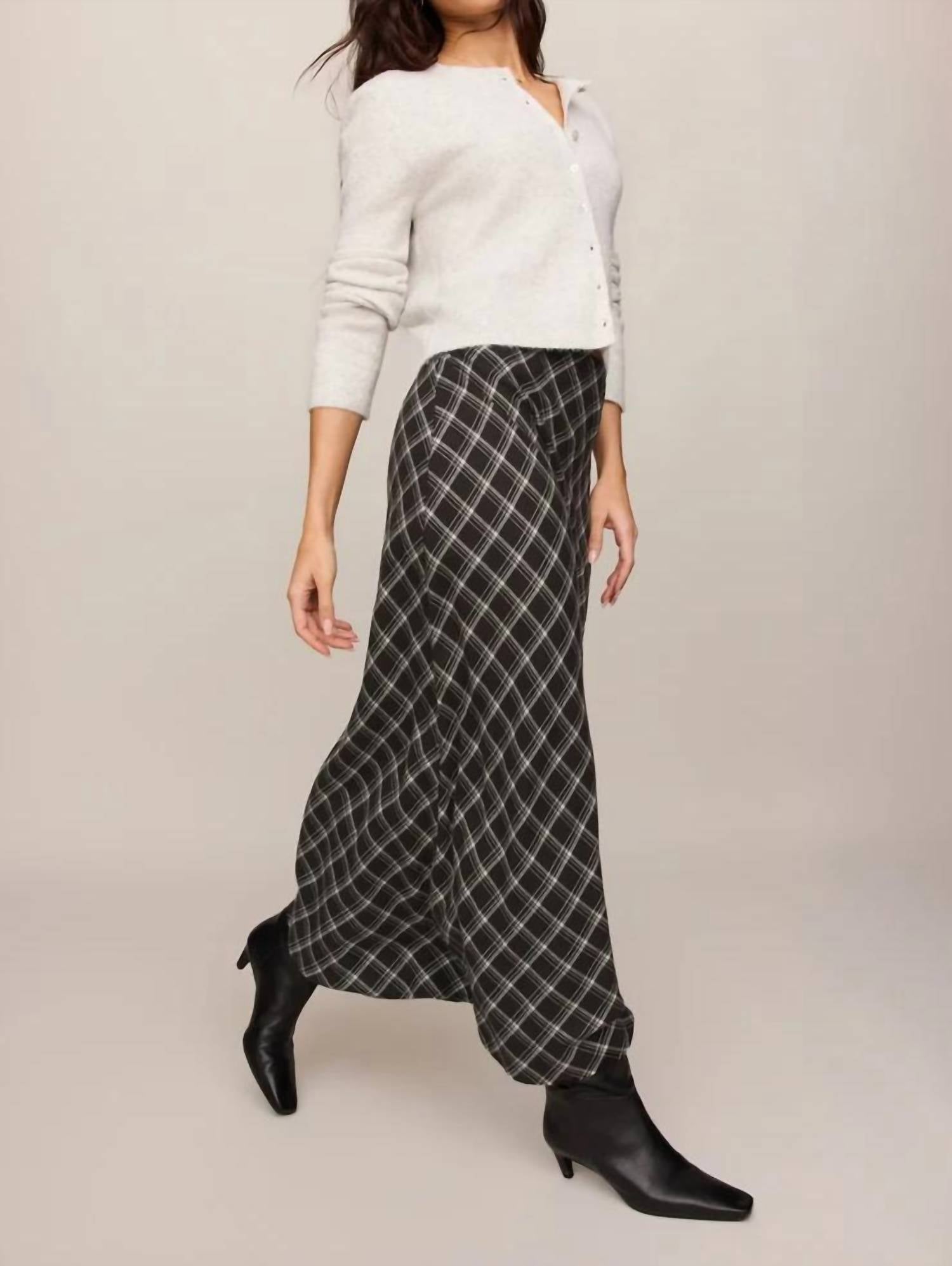 Z Supply - Europa Plaid Maxi Skirt