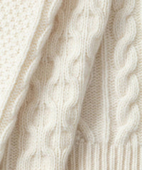 Ron Dorff Wool Cashmere Telemark Sweater in off white - men's sweater - view 5