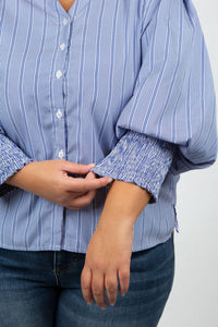 Joh - Witlee Cotton Poplin Top - Plus