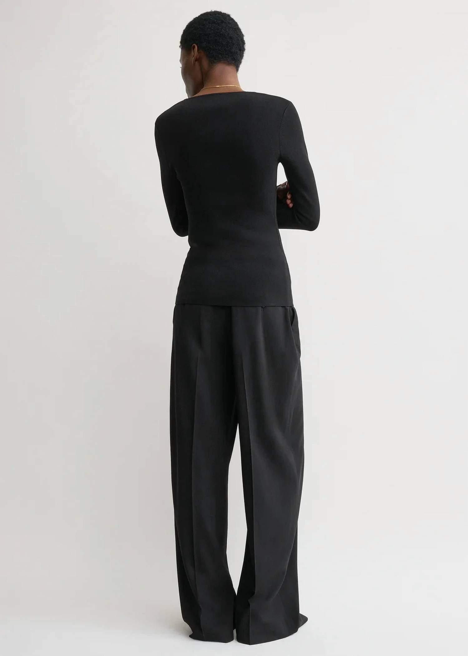 Toteme - Compact Knit Top
