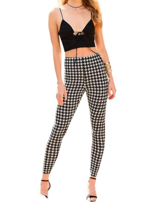 Mainstrip - Houndstooth Leggings