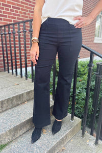 Bevy Flog - Christine Flared Leg Denim Pants