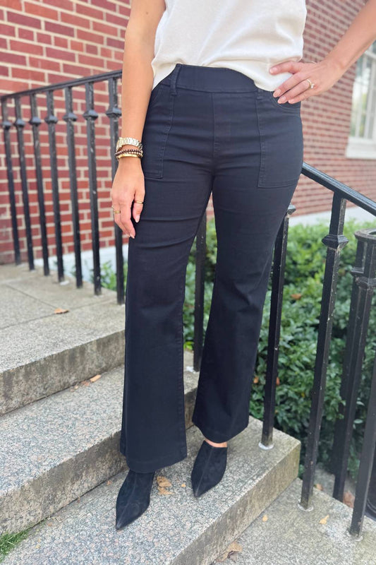 Bevy Flog - Christine Flared Leg Denim Pants