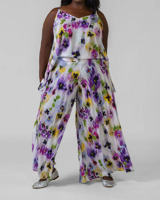 Mat Fashion - Pansy Relaxed Wide Leg Trouser - Plus