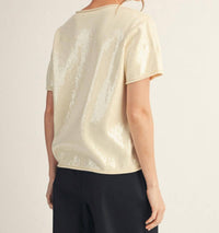 Jodifl - All over Mini Sequin Top