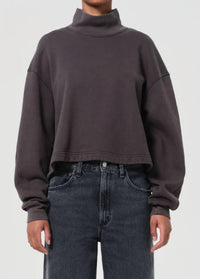 Agolde - Isra Cropped Sweatshirt