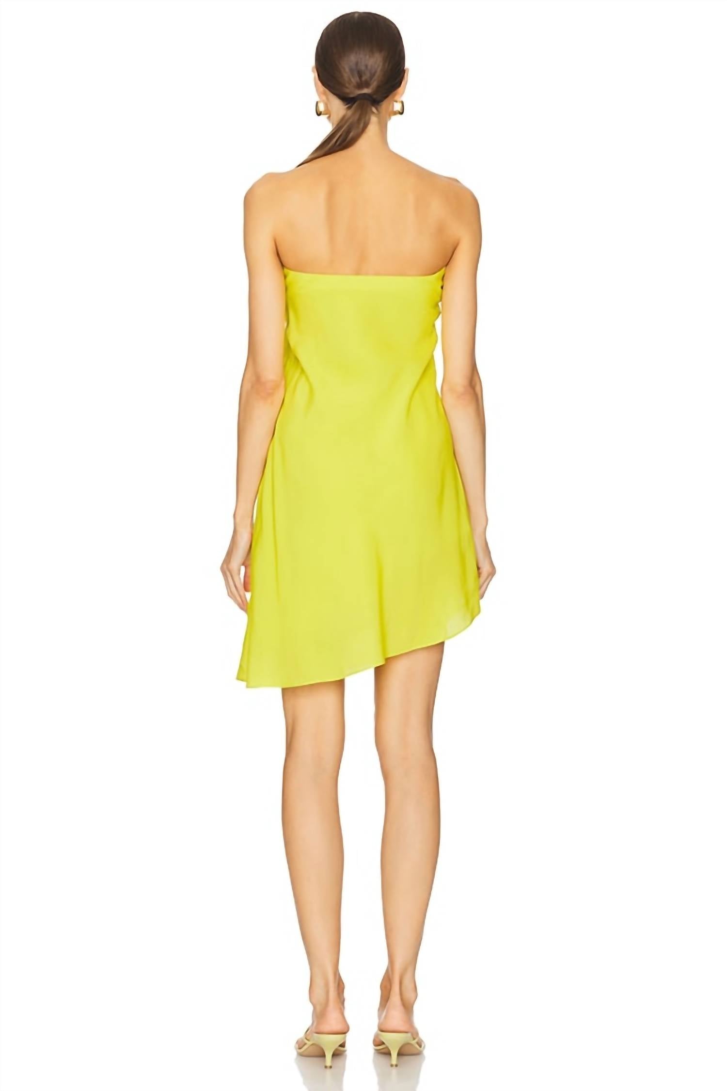 Rococo Sand - Tube Mini Dress
