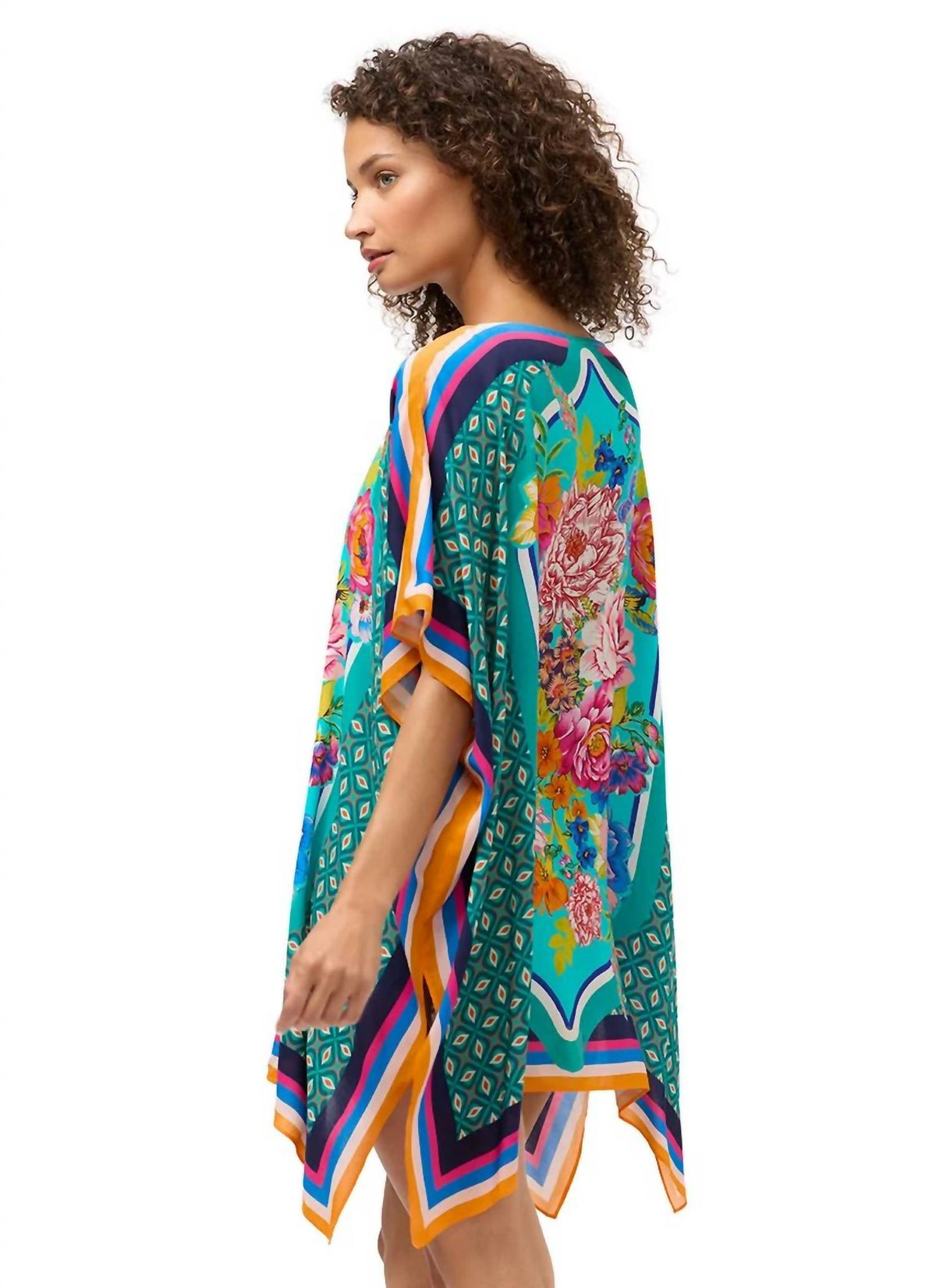 Johnny Was - Boat Neck Kaftan Cover-up