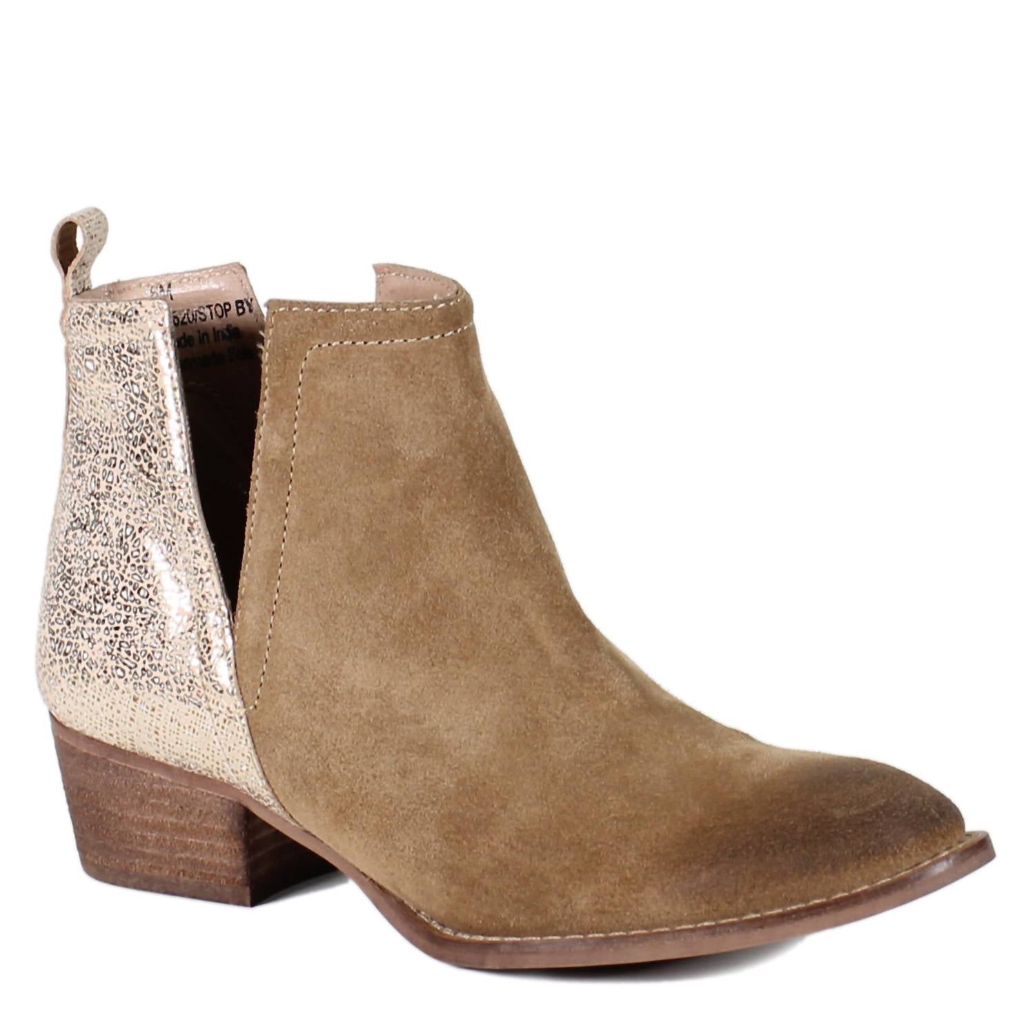 Diba True - Women's Stop By Side Cut-out Ankle Boots