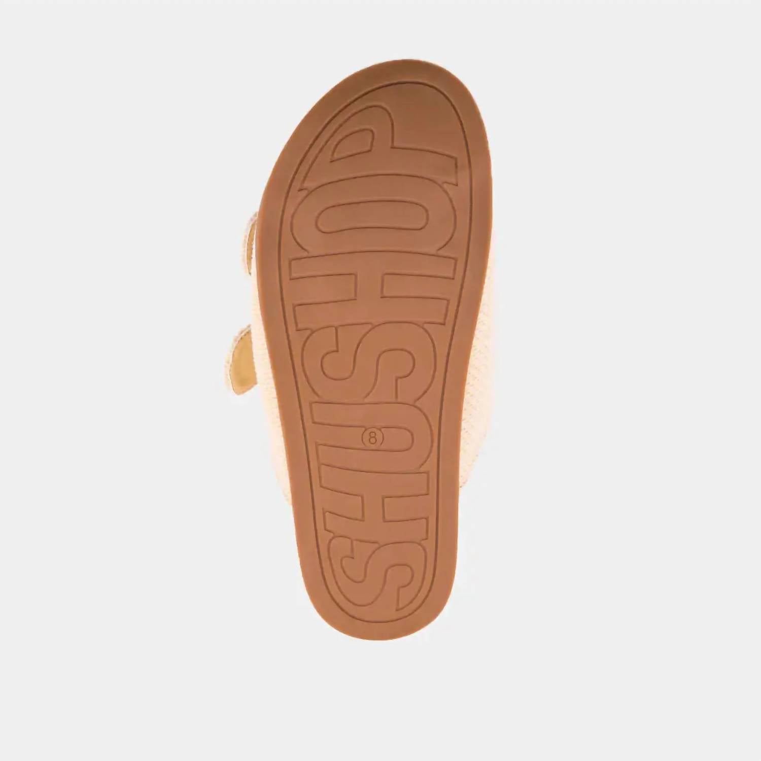 SHU SHOP Women's Bridget Sandal in bone woven - women's sandal - view 6