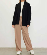 Skies Are Blue - Long Sleeve Shawl Collar Cardigan