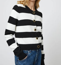 French Connection - Nyrobi Stripe Cardigan