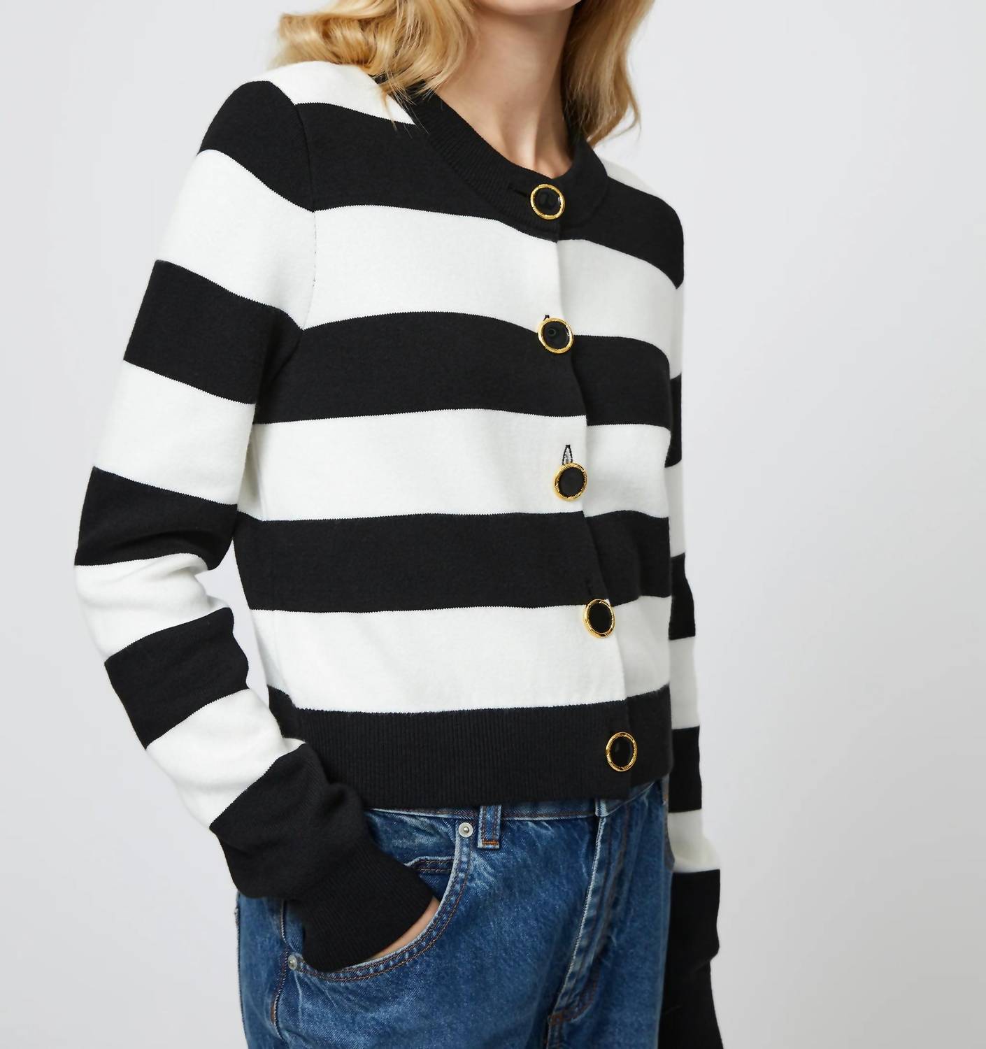 French Connection - Nyrobi Stripe Cardigan