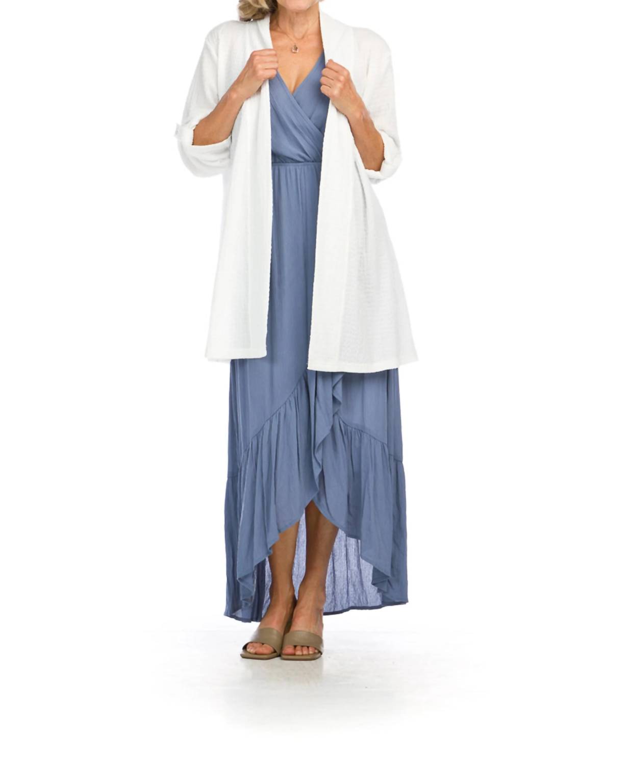 Papillon - Long Stretch Knit Cardigan