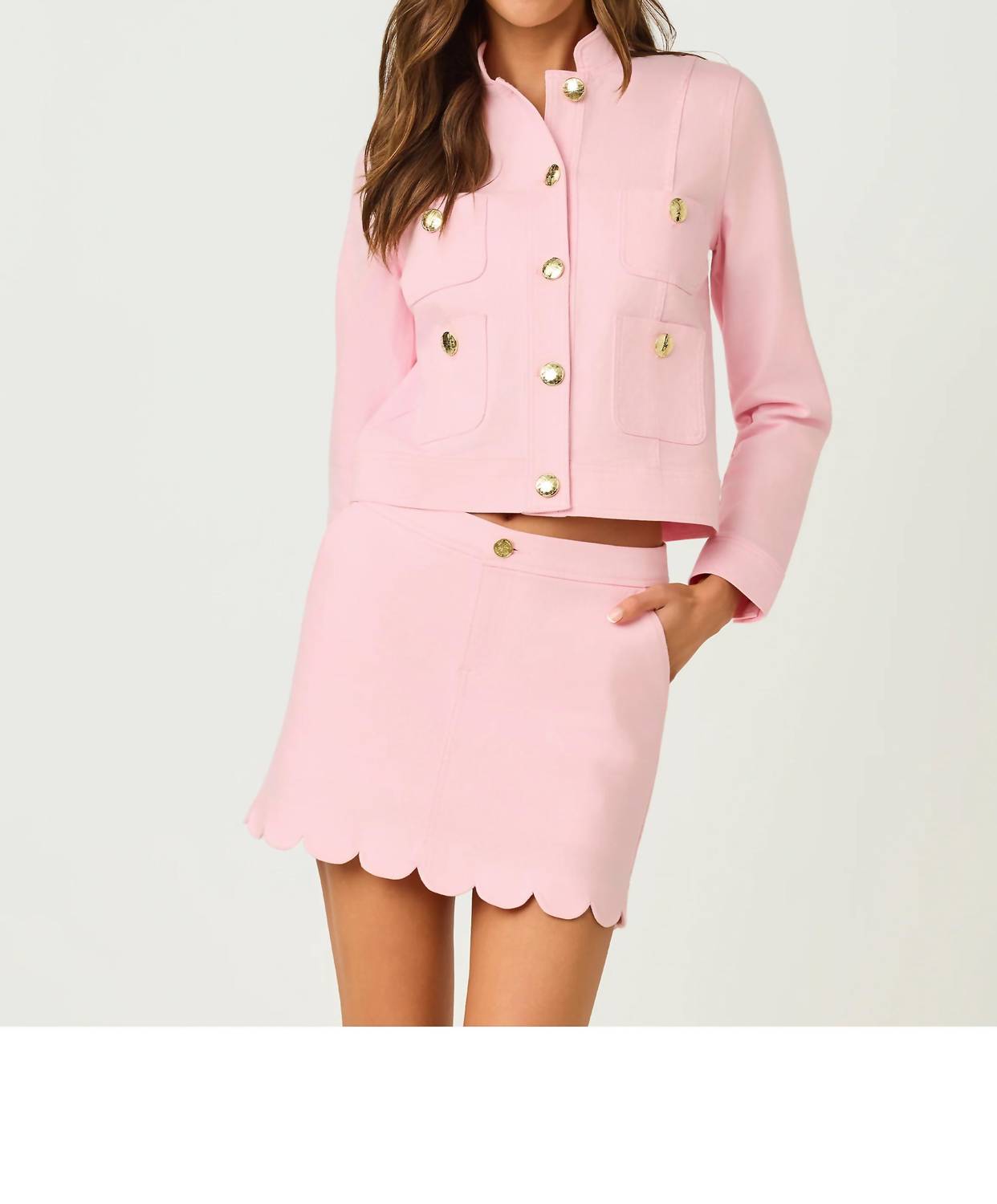 Lilly Pulitzer - Sherpa Denim Jacket