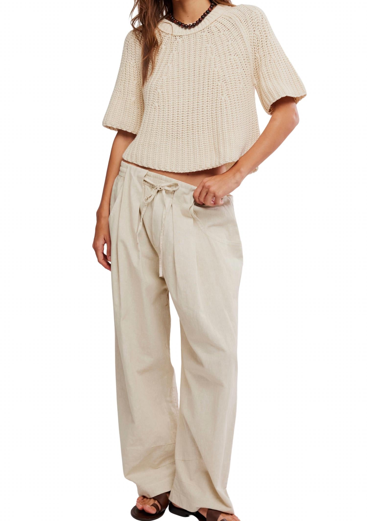 Free People - Chambers Laid Back Pull On Pant