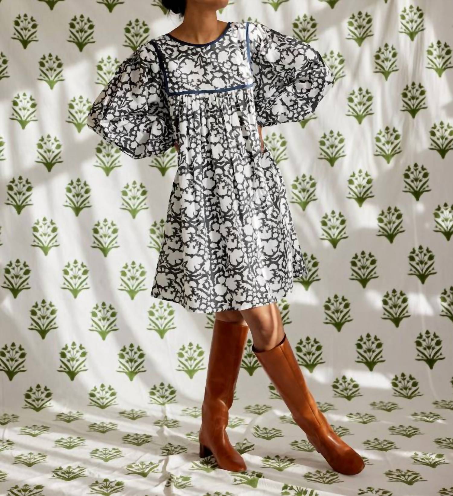 Sz Blockprints - Darjeeling Mini Dress