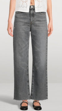Frame - Denim Le Jane Ankle Raw Fray Jeans