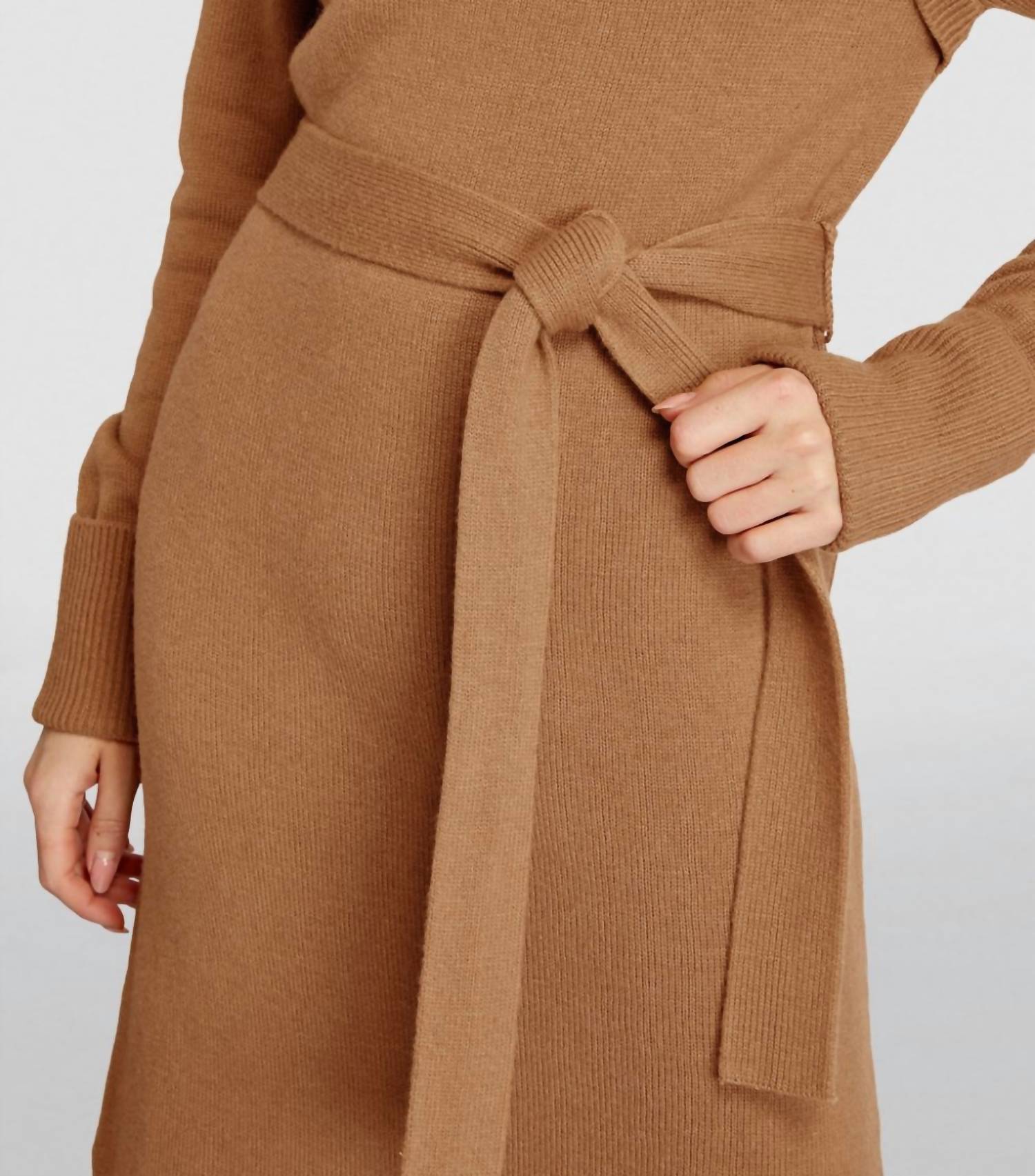 Cherise Cutout Sweater Midi Dress
