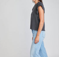 Self Contrast - Wesley Short Sleeve Sweatshirt