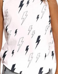 Chaser - Glitter Bolts Sleeveless Tee
