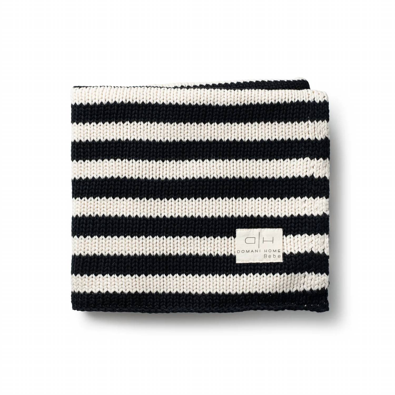 Domani Home - Kid's Iconic Stripe Knit Baby Blanket