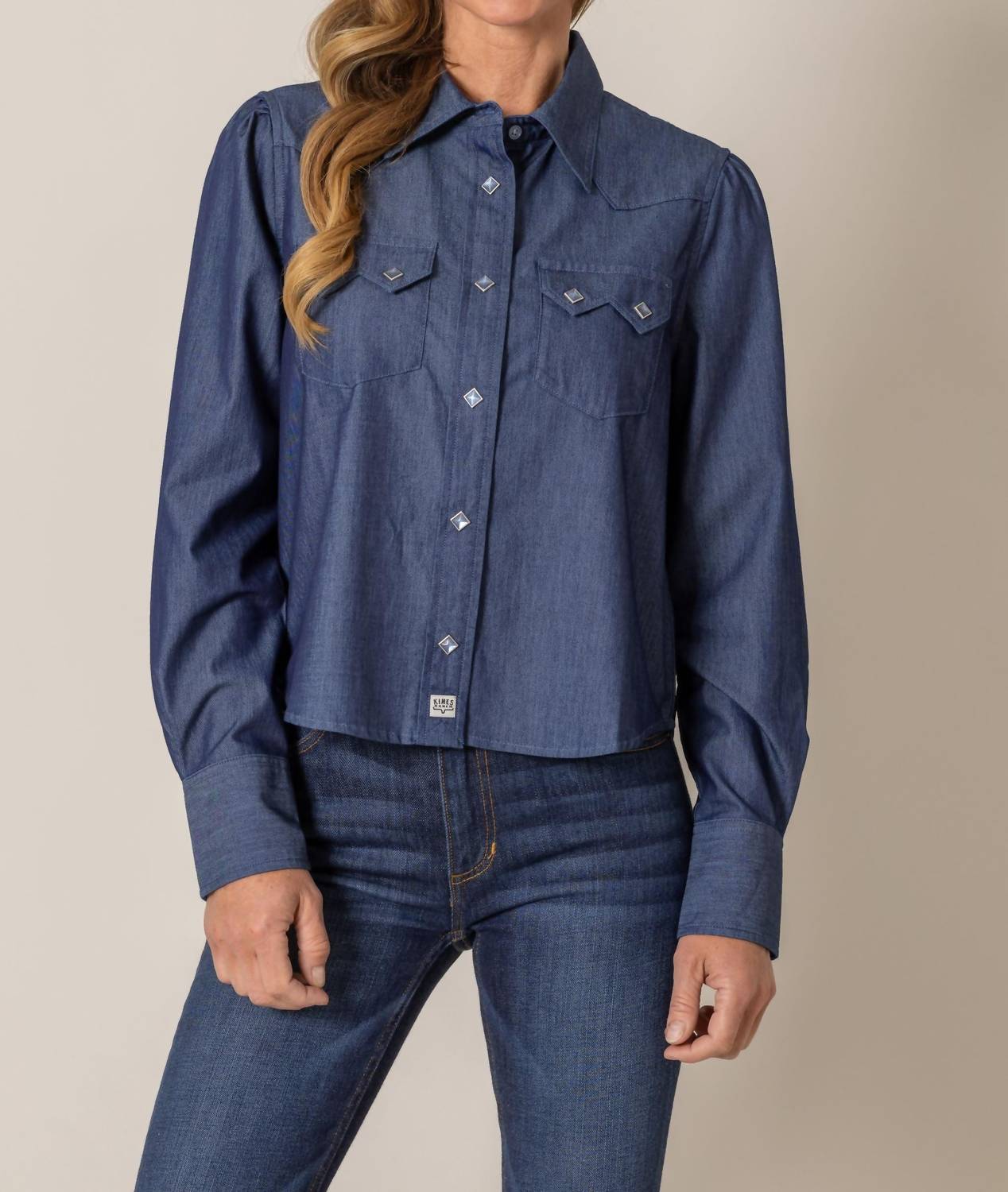 Kimes Ranch - Annie Cropped Snap Shirt