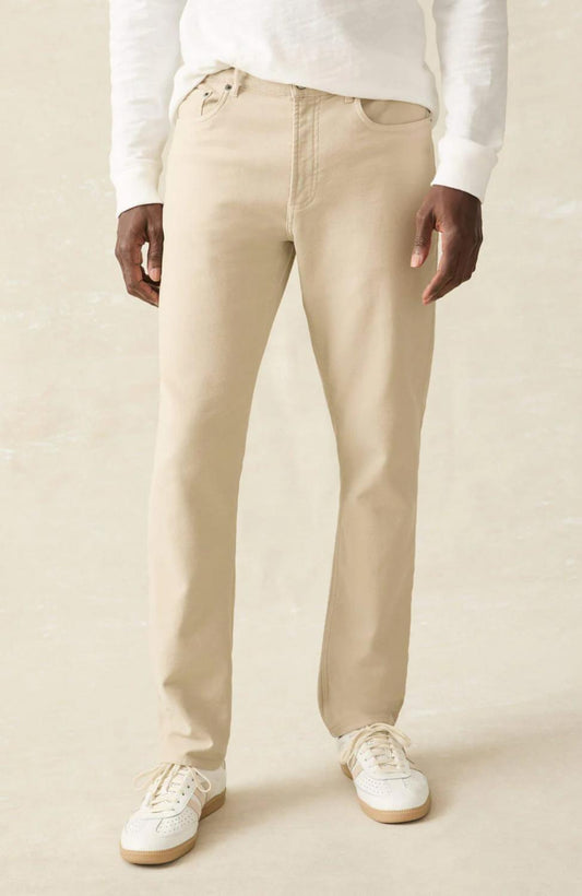 Faherty - Stretch Terry 5 Pocket Pants