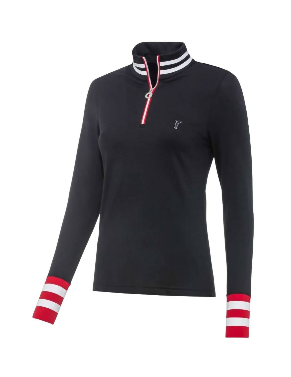 CLASSIC TRICOLOR TROYER SWEATER