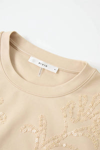 Rivir - Women's Sequin Embellishment T Shirt