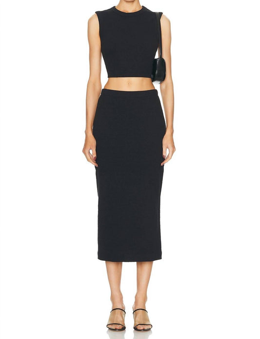 Enza Costa - Textured Jacquard Skirt