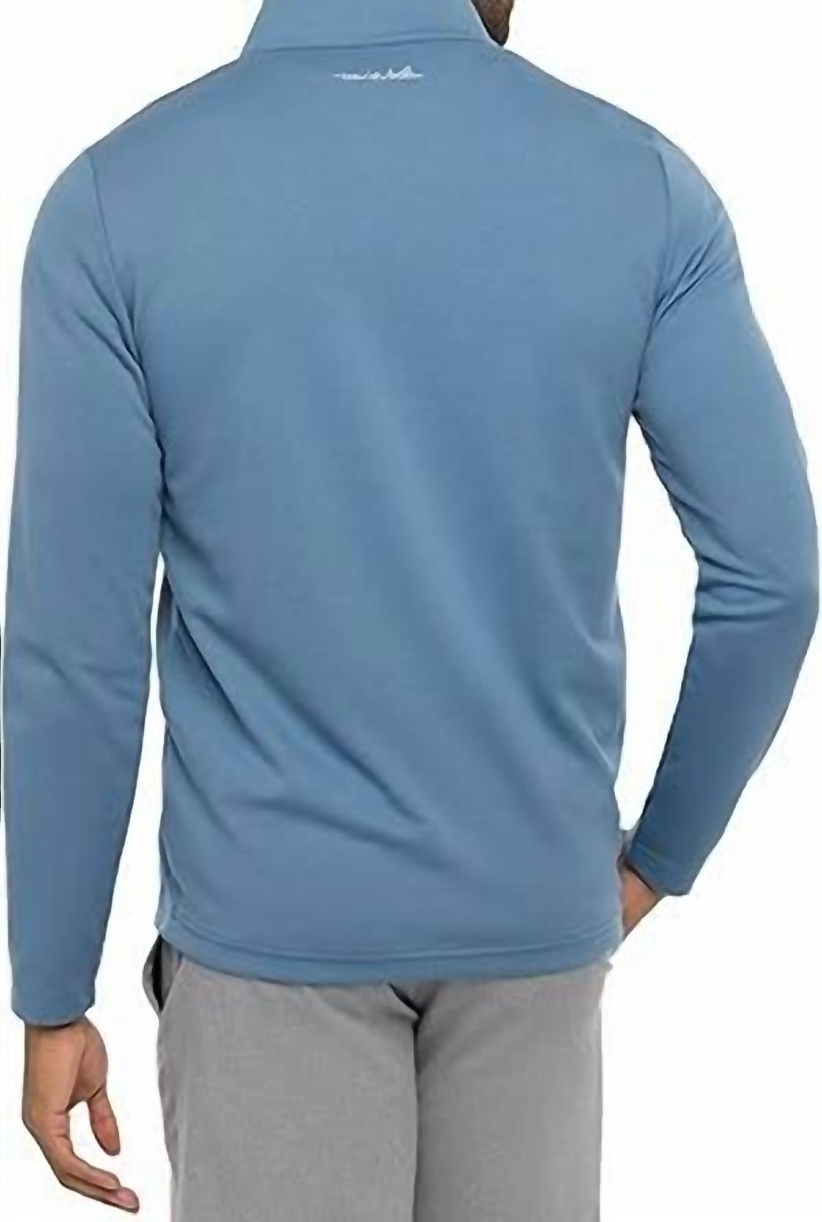 Cuater By Travismathew - Upgraded Striped Quarter Zip