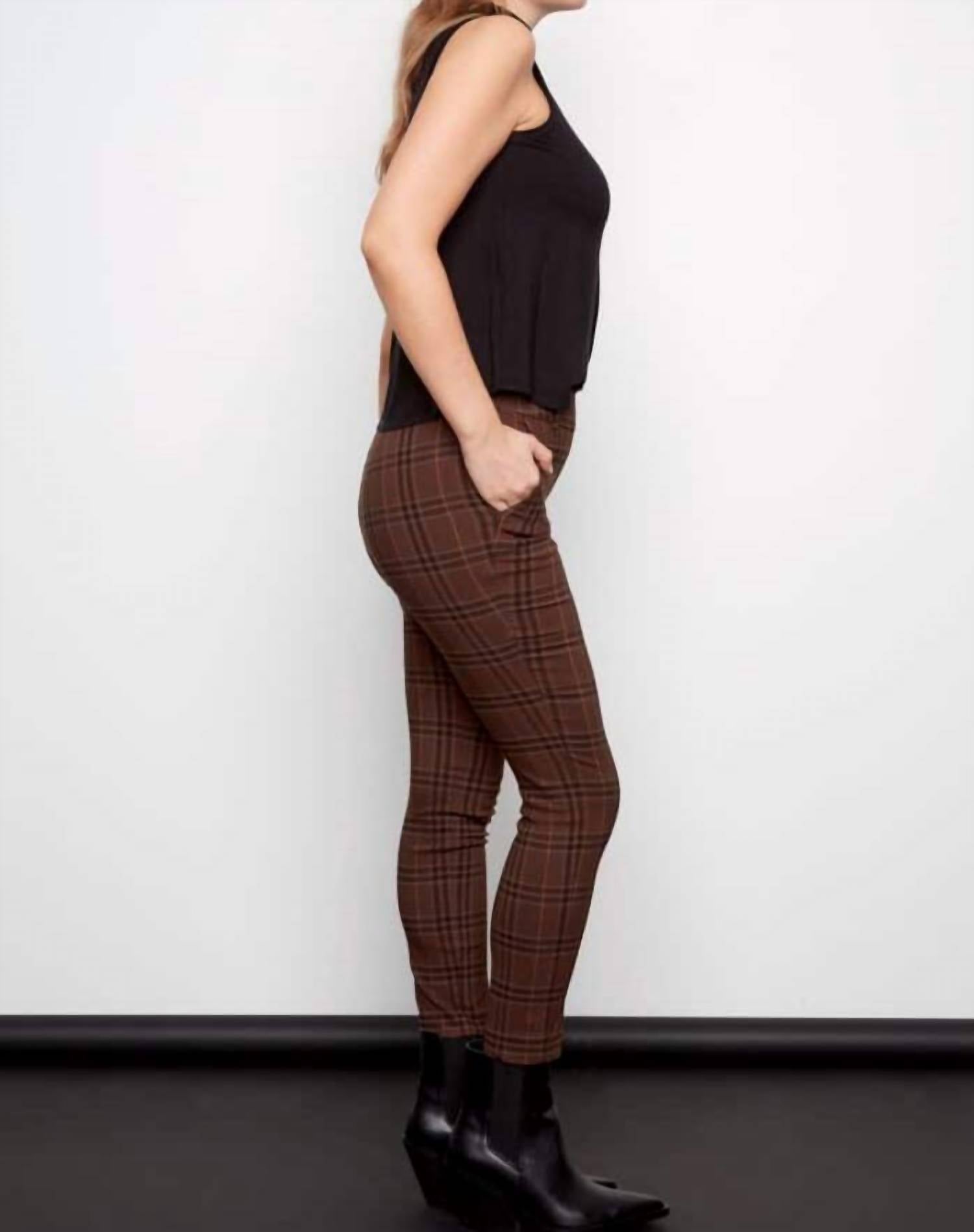 Iltm - Plaid Front Pocket Pants