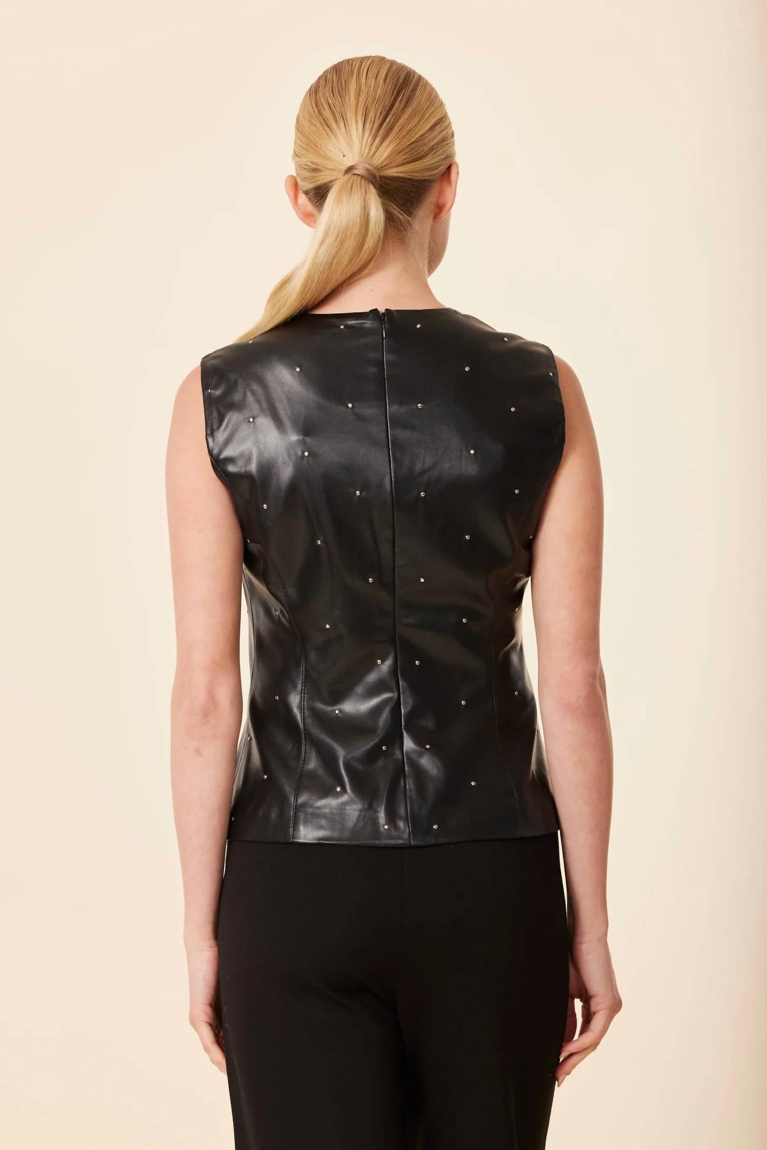 Dolce Cabo - Eleanor Studded Top