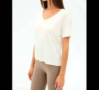 Splits59 - Georgia Jersey V Neck Top