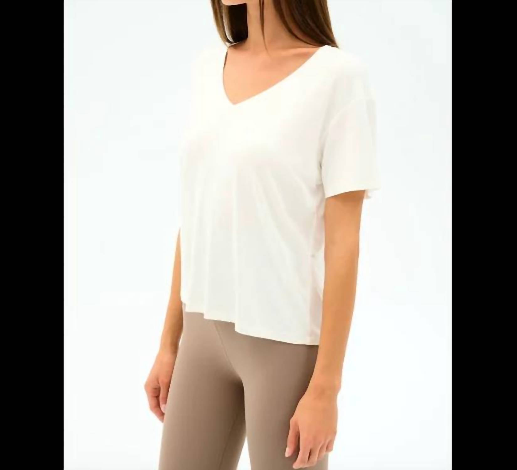 Splits59 - Georgia Jersey V Neck Top