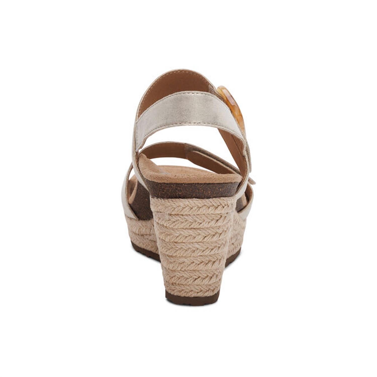 Aetrex - Women's Ashley Arch Support Wedge Sandals