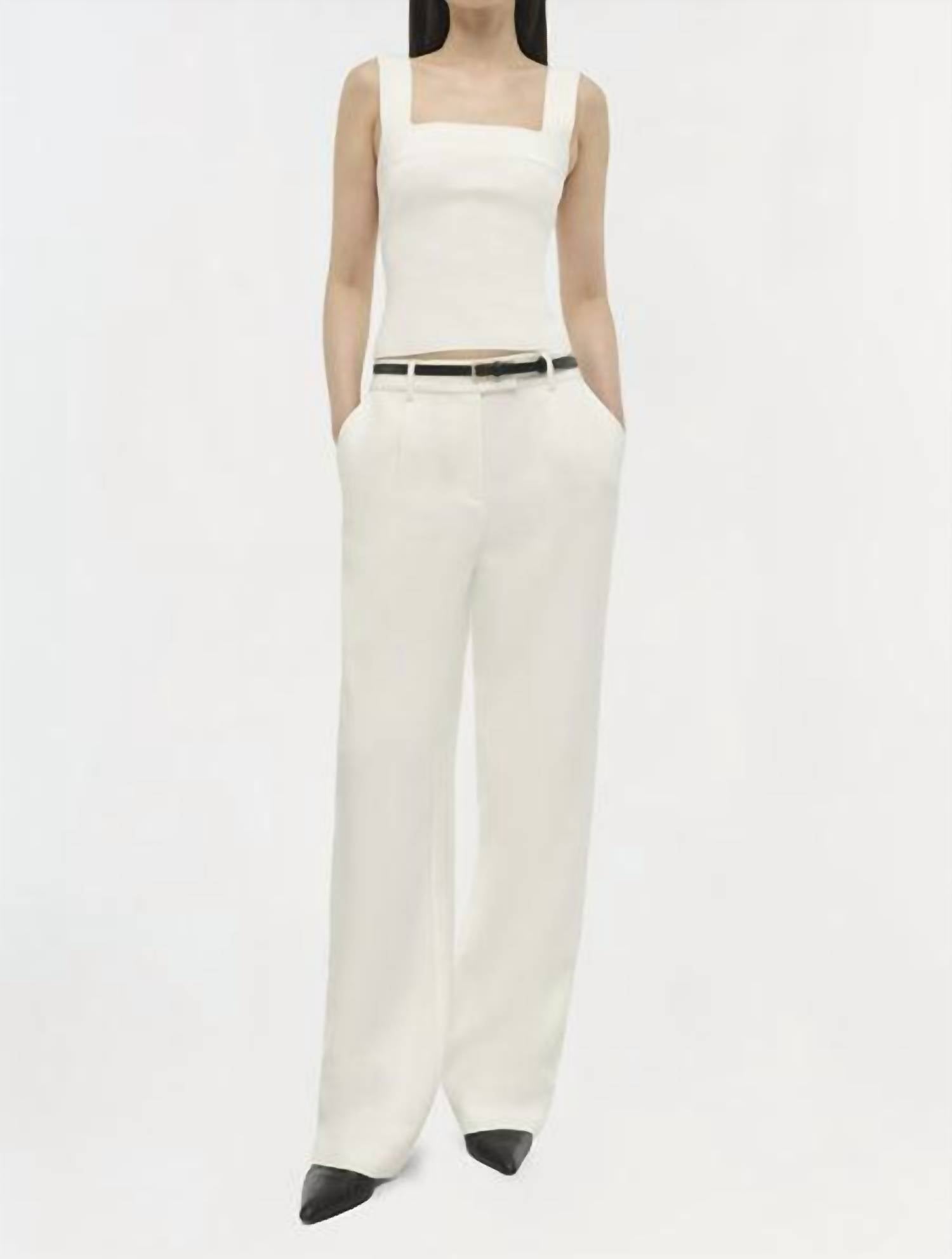 Jonathan Simkhai - Madine Square Neck Tank