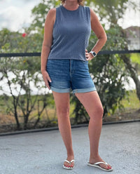Judy Blue - Off The Cuff Tummy Control Shorts