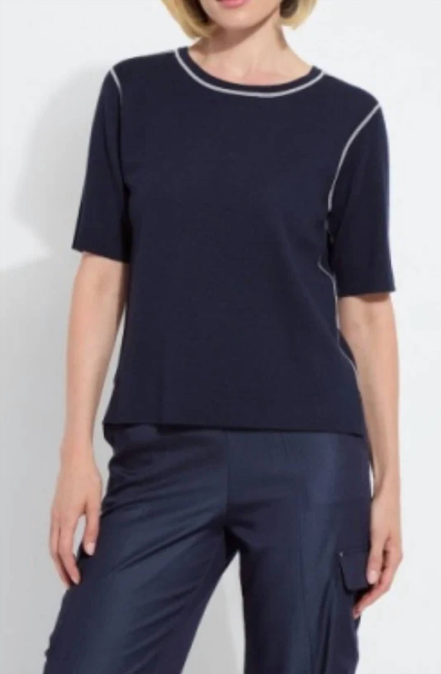 Lysse - Odessa Reversible Knit Short Sleeve Tee