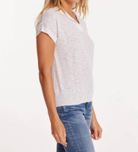 Mododoc - Short Sleeve Polo Sweater Top