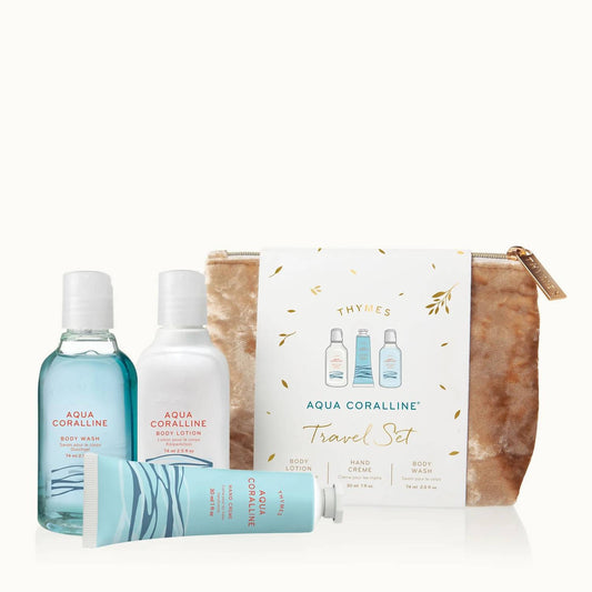 Thymes - Aqua Coralline Travel Set