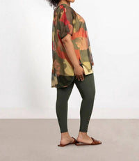 Sympli - Mesh Slit Back Tunic