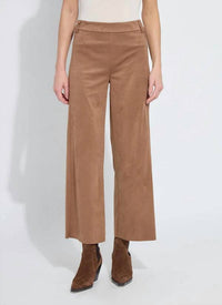 Lysse - Vionette Vegan-Suede Wide Leg Trouser