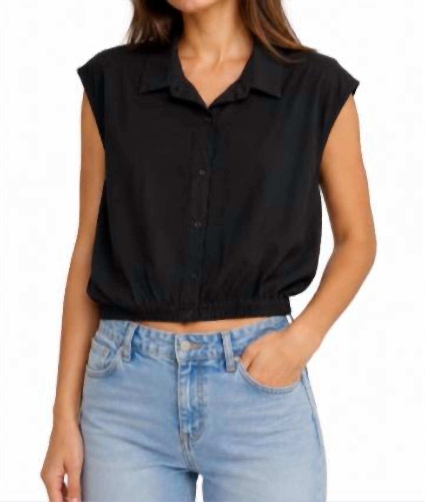 Stateside - Voile Sleeveless Shirt