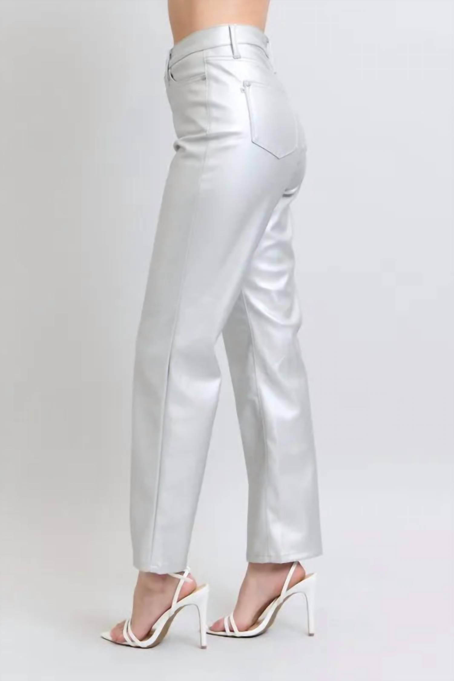 Judy Blue - High Waist Faux Leather Pant